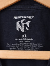 任天堂 NINTENDO 64 プリントTシャツ