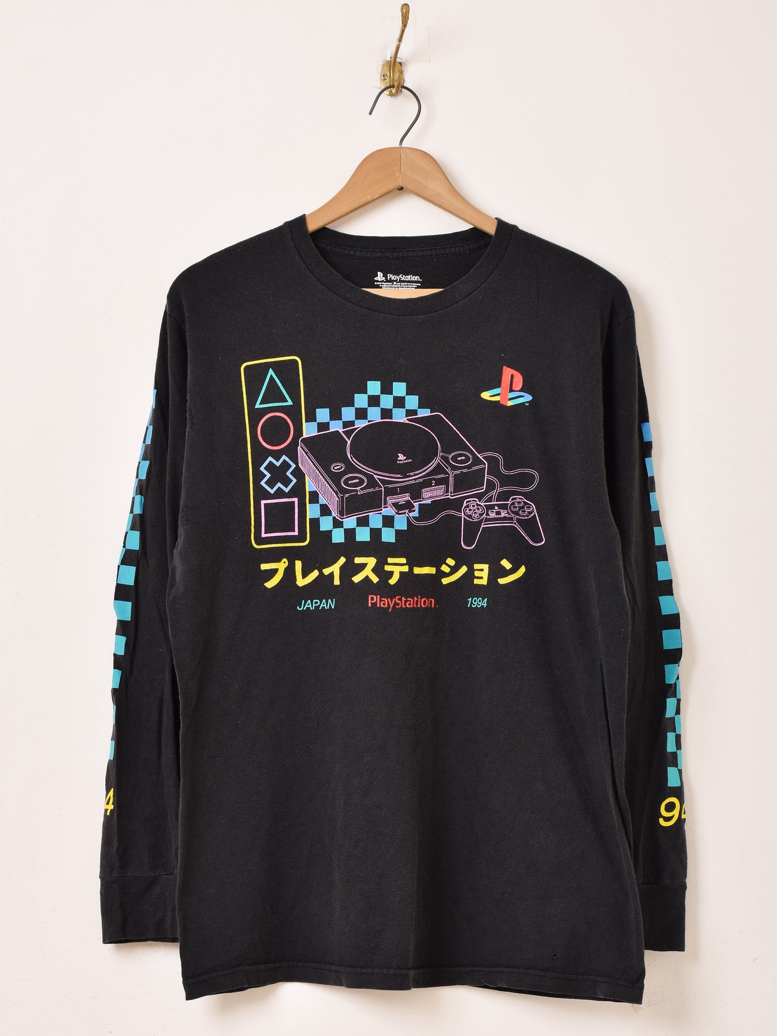 PlayStation 1994 グラフィック ロングスリーブTシャツ – 古着屋Top