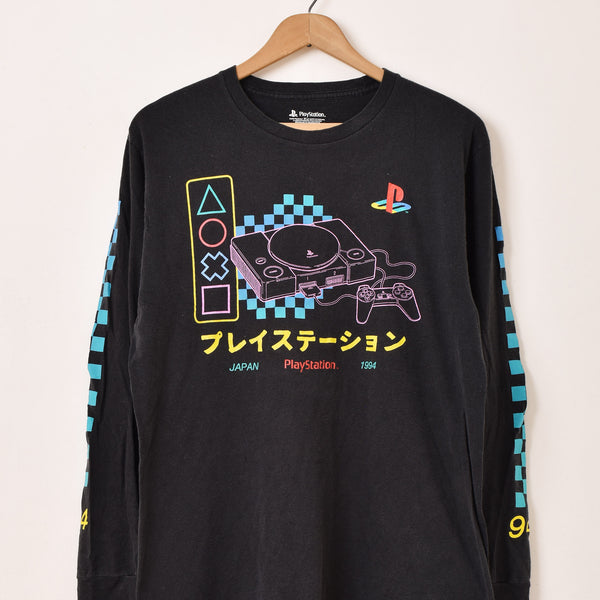 PlayStation 1994 グラフィック ロングスリーブTシャツ – 古着屋Top