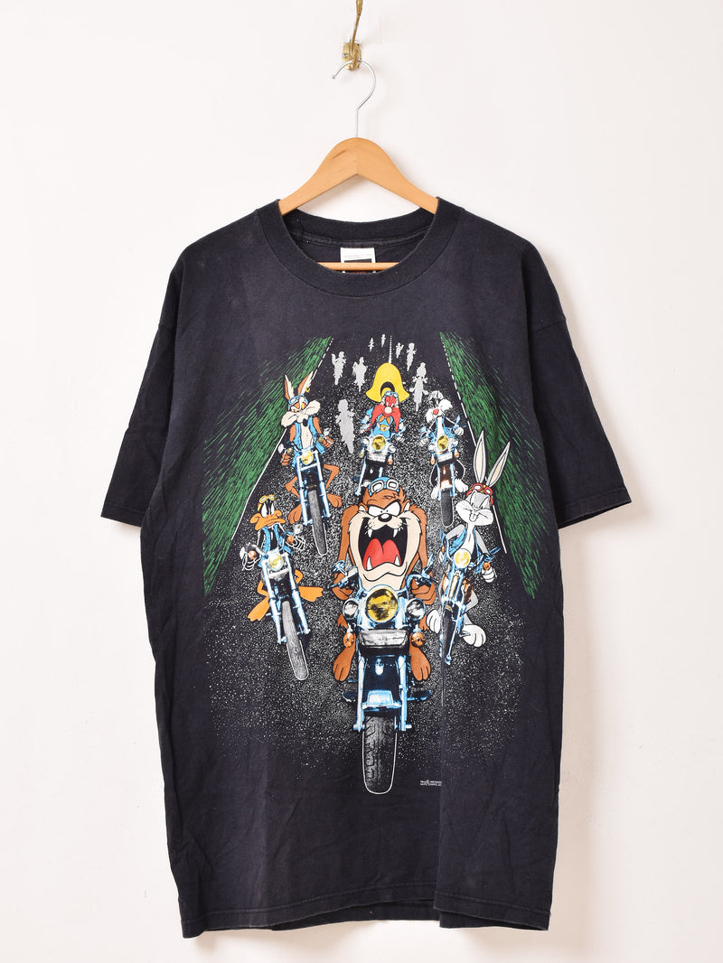 1993's LOONEY TUNES 両面プリント Tシャツ – 古着屋Top of the Hillの