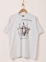 90's〜 猫 Bob Harrison プリントTシャツ