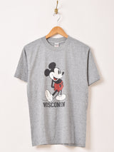 80's アメリカ製 Mickey Mouse プリントTシャツ