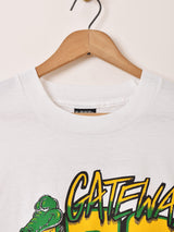 90's〜 アメリカ製 GATEWAY 卒業記念 カレッジプリントTシャツ