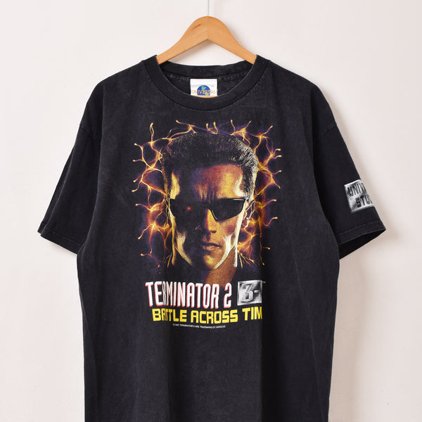 90's〜00's アメリカ製 TERMINATOR 2:3-D プリントTシャツ – 古着屋Top