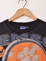 90's〜 CLEMSON TIGER フットボール プリントTシャツ