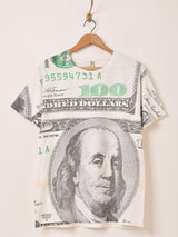 00’s 100ドル 偉人 プリントTシャツ