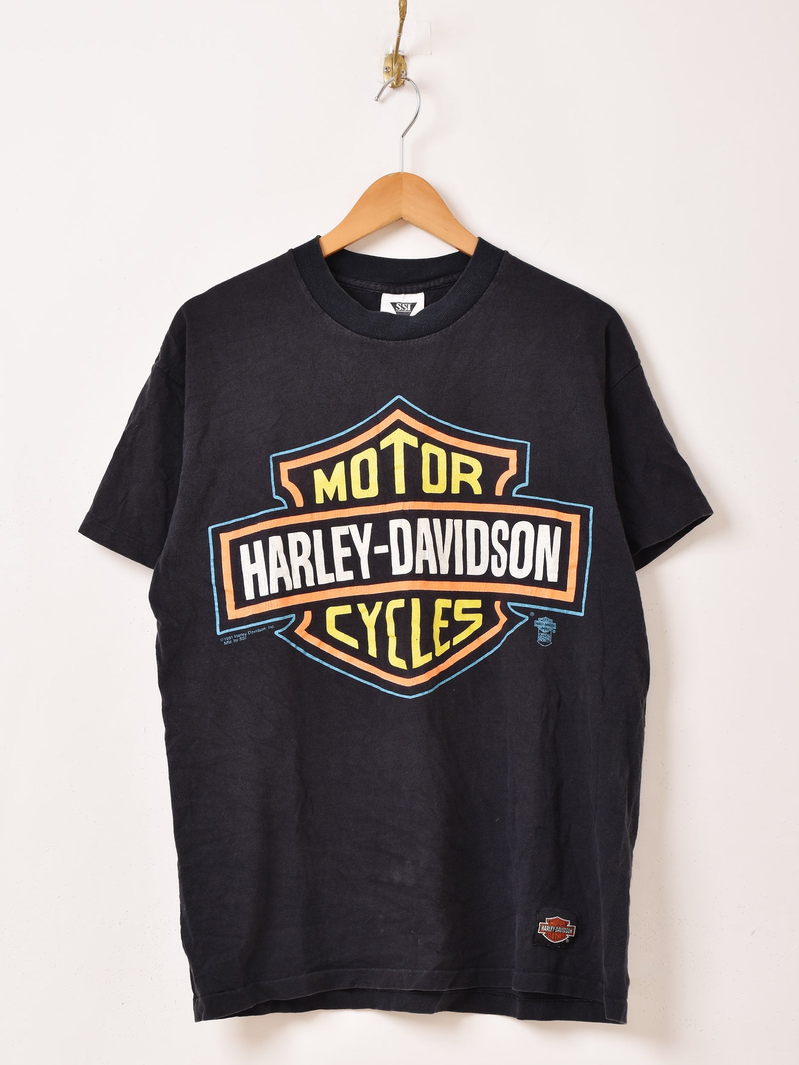 TECHNINE ビンディング　2013年　背面ロゴ　Mサイズ　廃盤　希少　レア 1991's アメリカ製 Harley Davidson 両面プリント Tシャツ – 古着屋Top