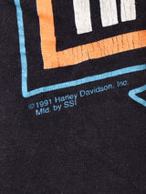 1991's アメリカ製 Harley Davidson 両面プリント Tシャツ