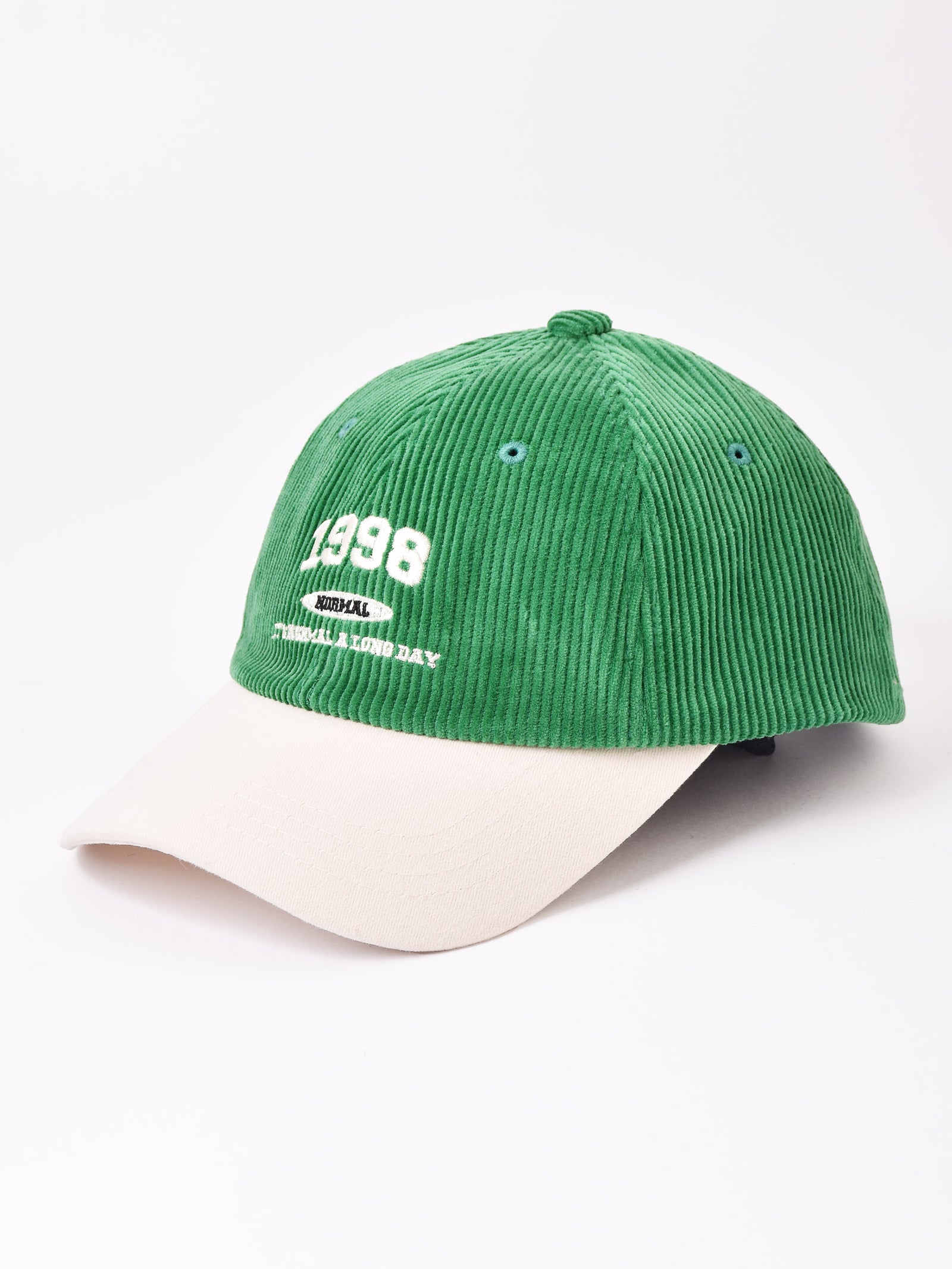 コーデュロイ 刺繍入り キャップ「1998」 – 古着屋Top of the Hillの