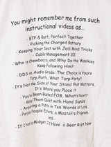 90's〜00’s THE SIMPSONS ”TROY MCCLURE” プリントTシャツ