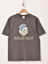 【2色展開】Backers プリントTシャツ「WOODLAND VARSITY」