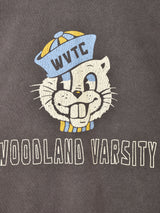 【2色展開】Backers プリントTシャツ「WOODLAND VARSITY」