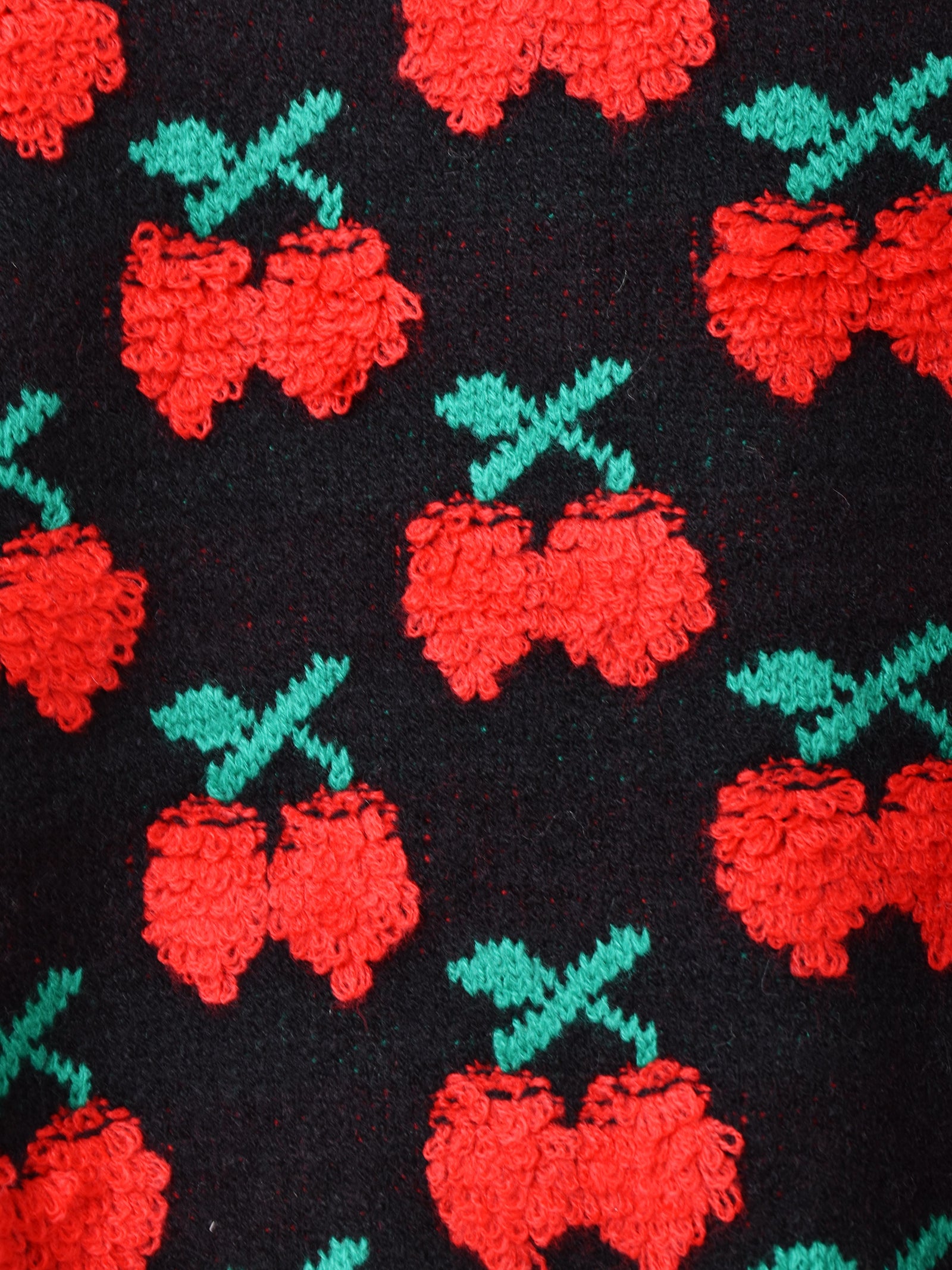 ネイビー チェリー柄 セーター Mニット新品未使用 B03_7671_a66f790d-7d0d-4b1e-