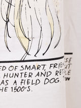 90's〜 アメリカ製 プードル プリントＴシャツ