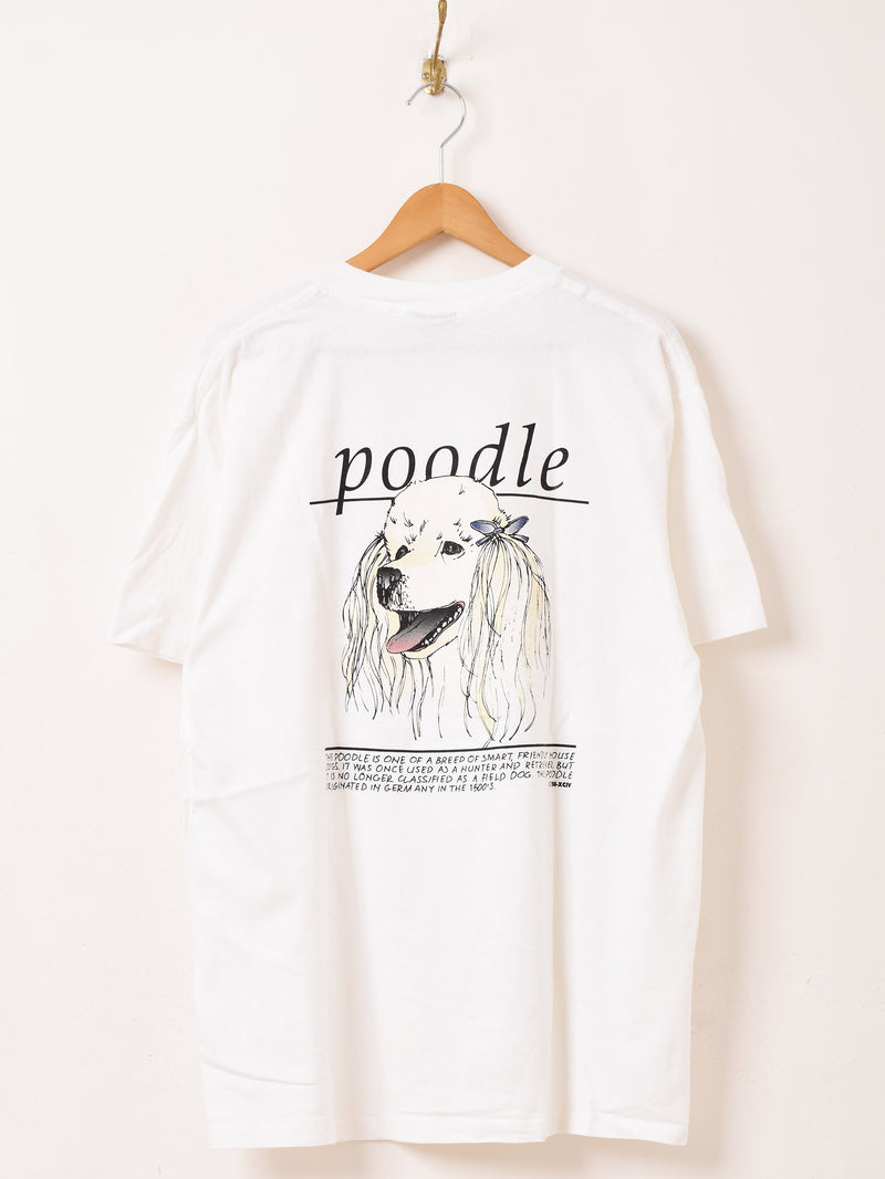 90's〜 アメリカ製 プードル プリントTシャツ – 古着屋Top of the