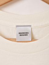 【2色展開】Backers フロッキープリント Tシャツ「SCOTTISH TERRIER」