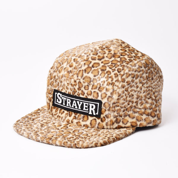 3色展開】Made in Japan レオパード柄 ジェットキャップ 「STRAYER