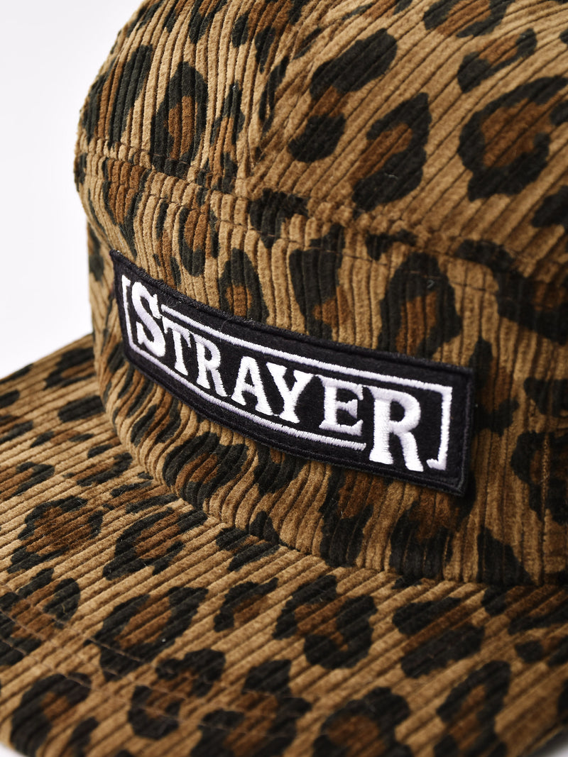 【2色展開】Made in Japan レオパード柄 ジェットキャップ 「STRAYER」