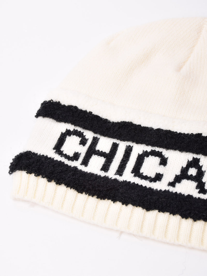 【2色展開】ニットキャップ 「CHICAGO」