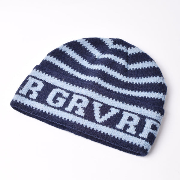 2色展開】ボーダー柄 ニットキャップ「GRVRPR」 – 古着屋Top of the