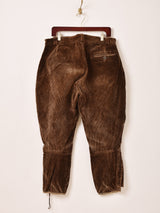 40's French Corduroy Jodhpurs Pants