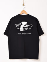 【2色展開】 プリントTシャツ 「Dapper Dan Club」