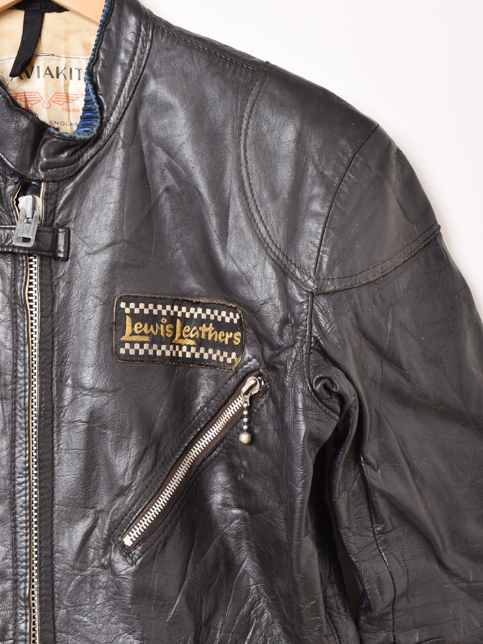 70's Lewis Leathers レーシングスーツ – 古着屋Top of the Hillの