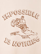 【3色展開】 プリントTシャツ「IMPOSSIBLE IS NOTHING」