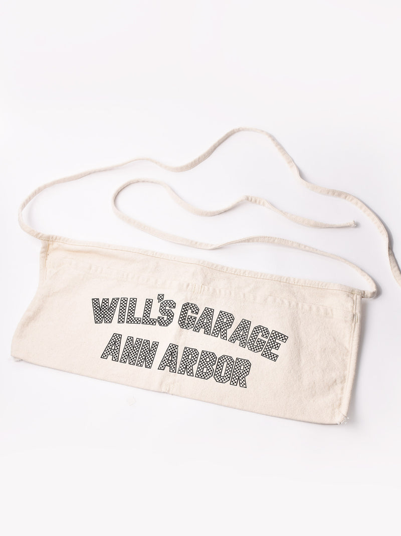 プリント ワークエプロン「WILL'S GARAGE」