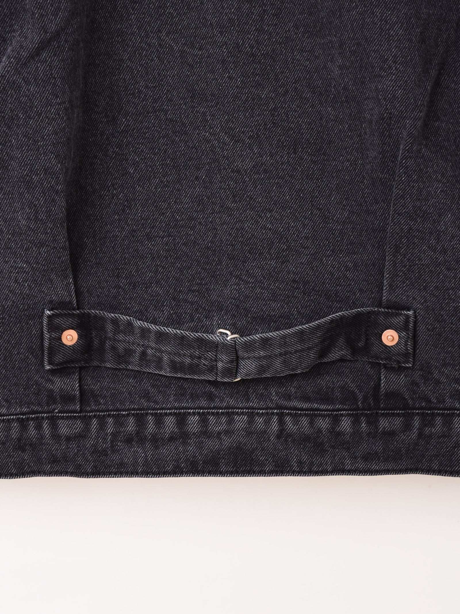 Backers 1stタイプ ブラックデニムジャケット – 古着屋Top of the Hill