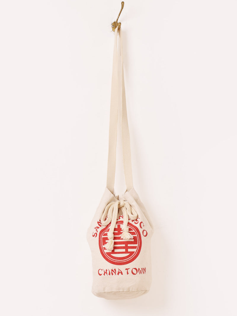 巾着 バッグ「SANFRANCISCO CHAINA TOWN」