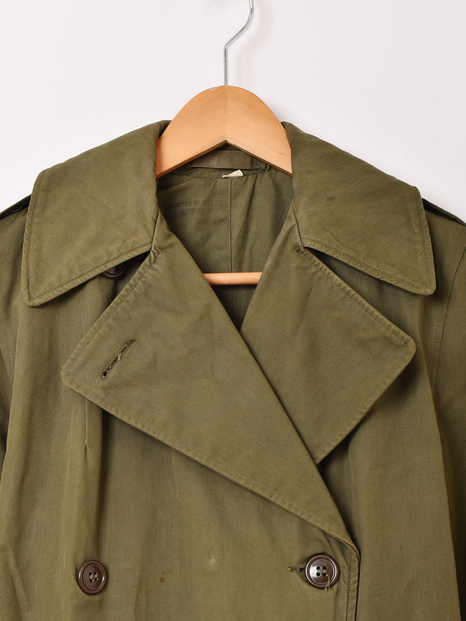 ビンテージ　USARMY M-54 トレンチコート　ライナーなし 実物 新品 デッドストック 米海兵隊 U.S.M.C. トレンチコート