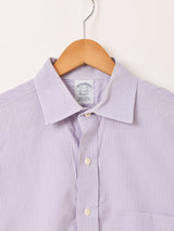 "BrooksBrothers" ストライプ 長袖シャツ