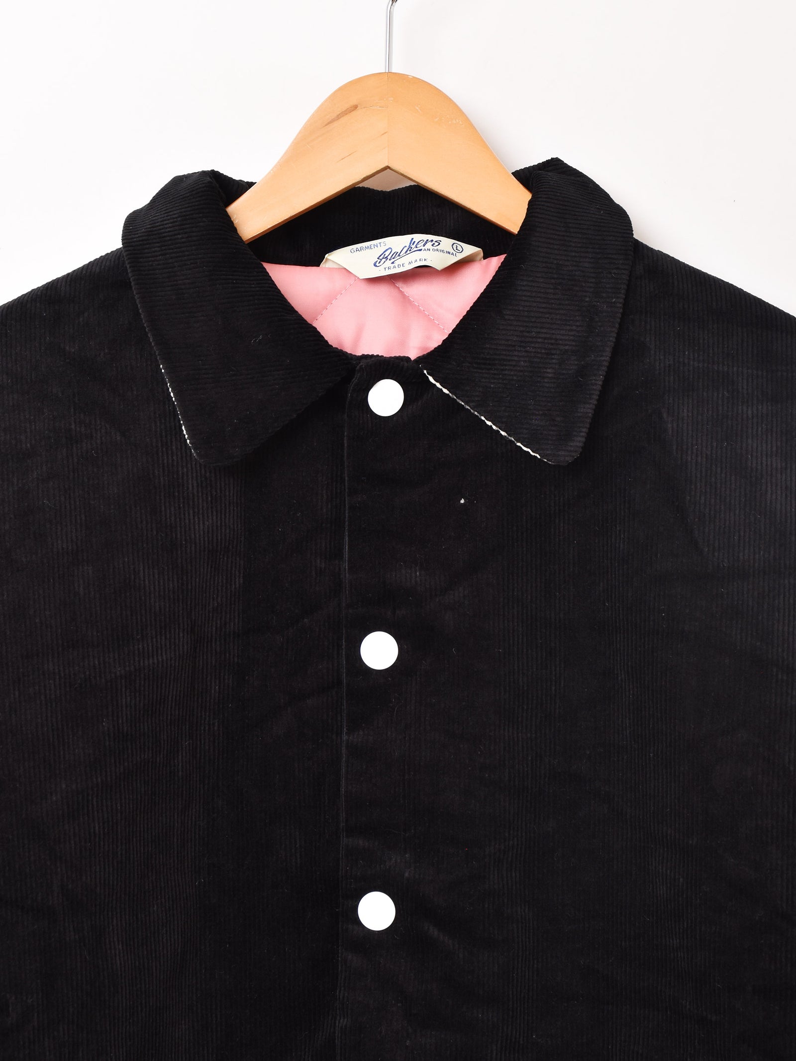 3色展開】Backers ゼブラ コーデュロイ 襟付き スタジアム