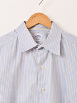 90's アメリカ製 "BrooksBrothers" ストライプ 長袖シャツ