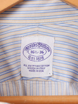 90's アメリカ製 "BrooksBrothers" ストライプ 長袖シャツ
