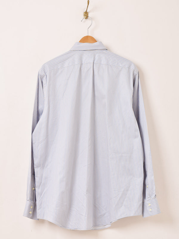 90's アメリカ製 "BrooksBrothers" ストライプ 長袖シャツ