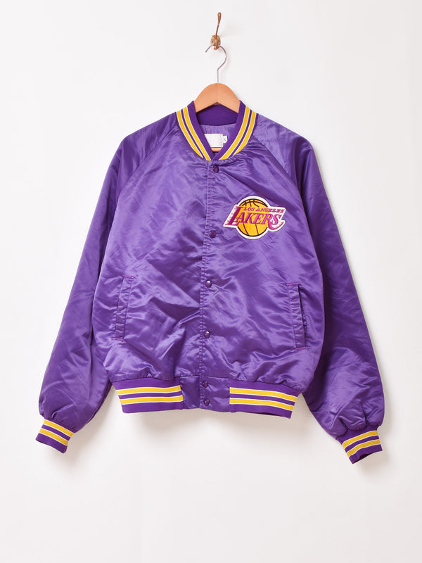 90's〜 アメリカ製 Los Angeles Lakers スタジアムジャケット