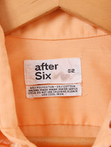 70's "After Six" 長袖 フリルシャツ