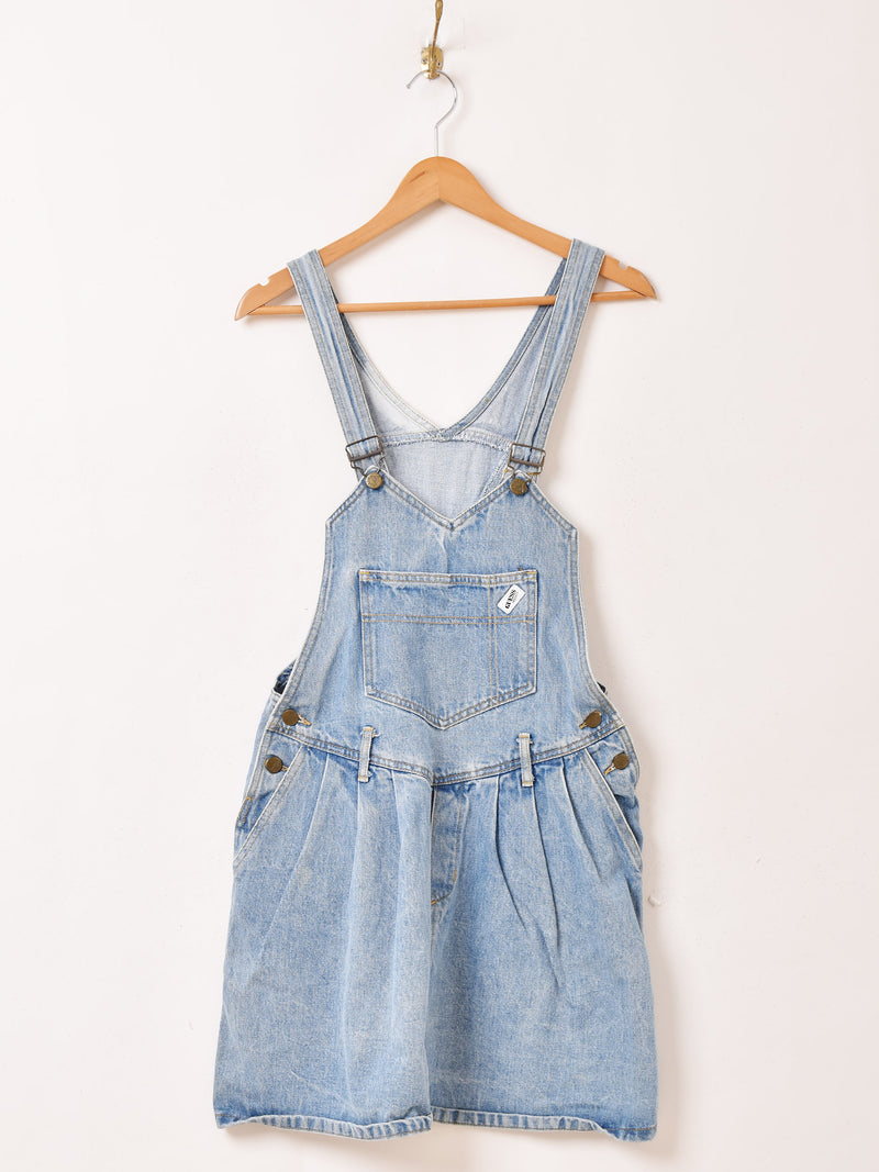 アメリカ製 "GUESS" デニム ミニサロペット ワンピース
