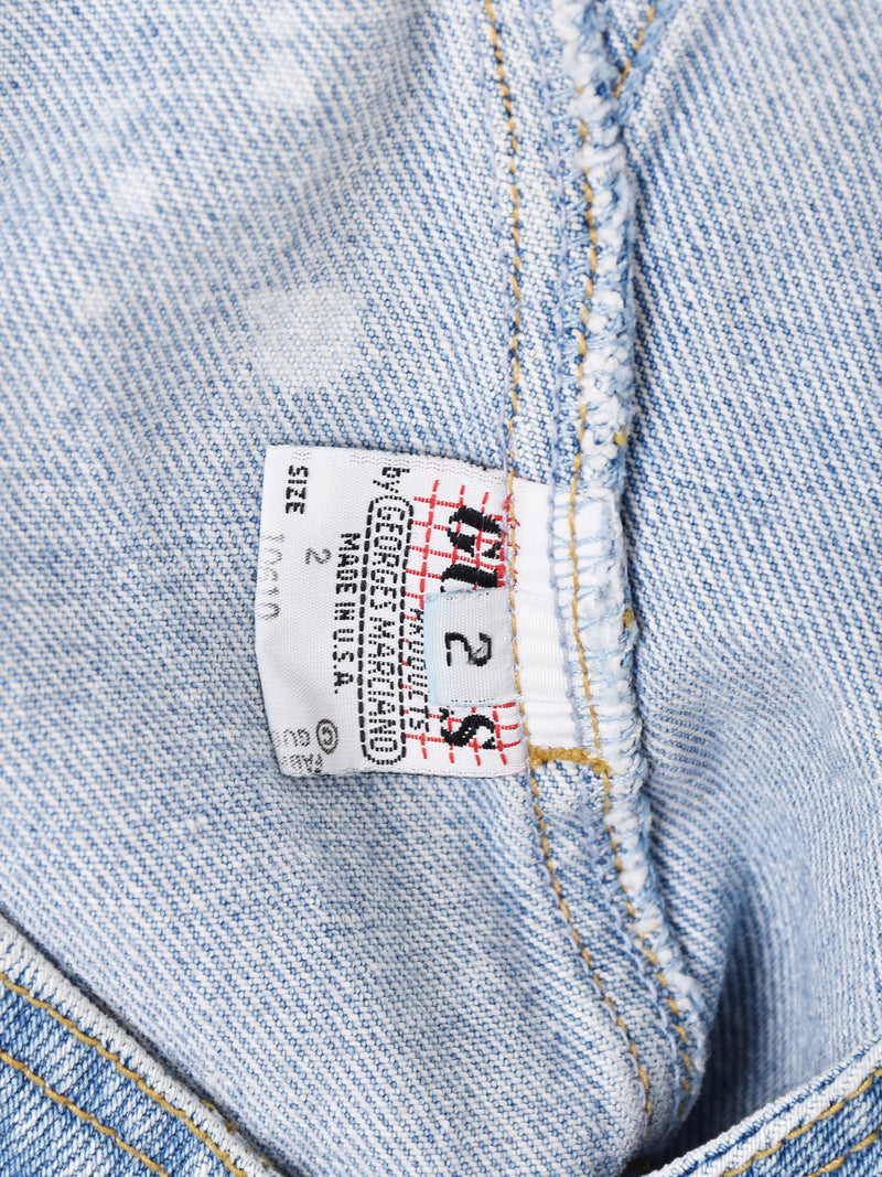 アメリカ製 "GUESS" デニム ミニサロペット ワンピース