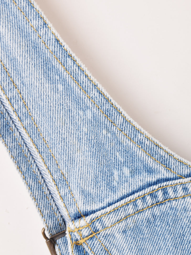 アメリカ製 "GUESS" デニム ミニサロペット ワンピース