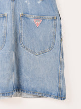 アメリカ製 "GUESS" デニム ミニサロペット ワンピース
