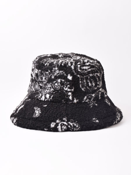 2色展開】ペイズリー柄 フリース バケットハット – 古着屋Top of the