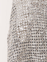 ラインストーン ビスチェ