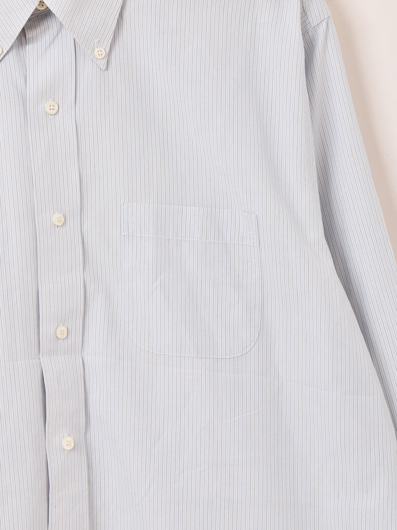 "BrooksBrothers" ストライプ 長袖シャツ