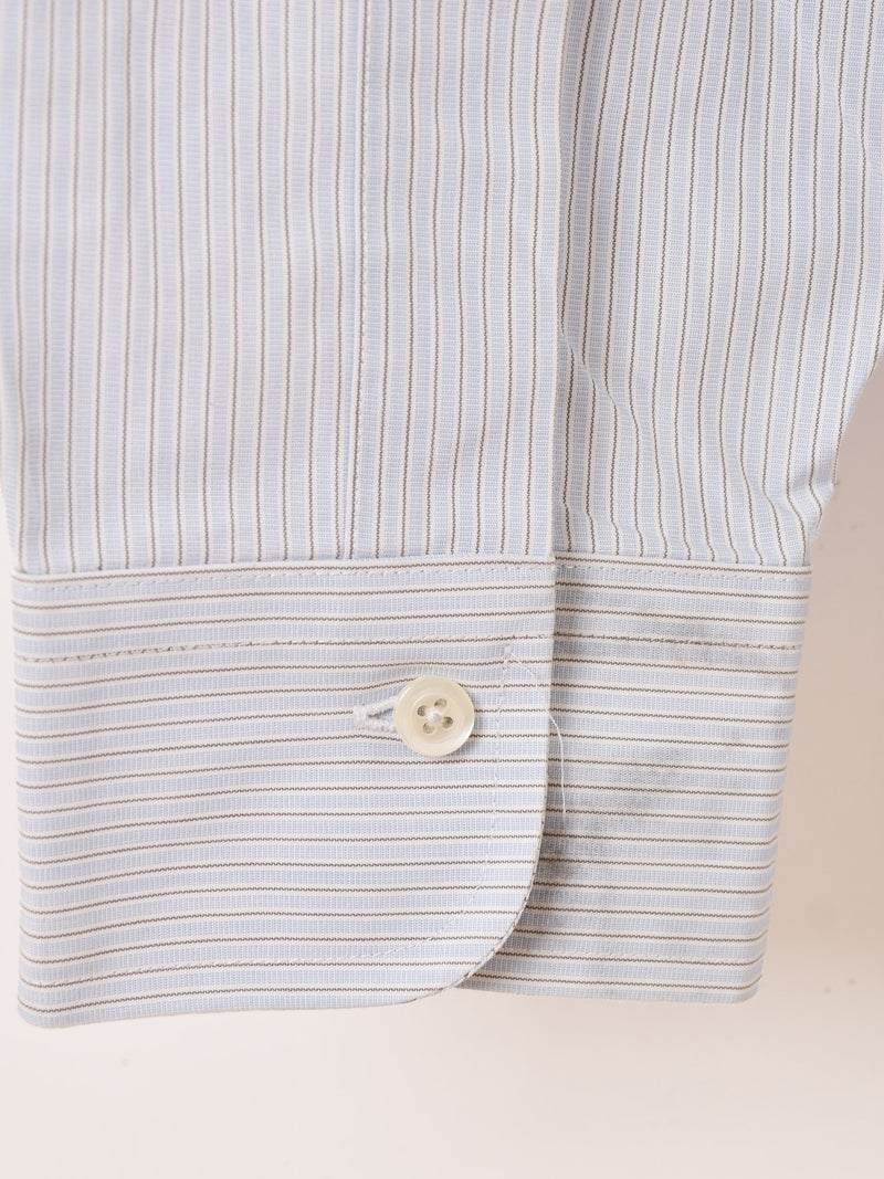 "BrooksBrothers" ストライプ 長袖シャツ