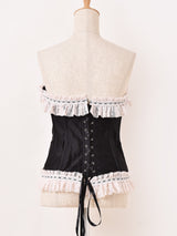 レースアップ コルセット