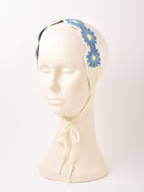 【2色展開】マーガレット柄 クロシェ ヘアバンド