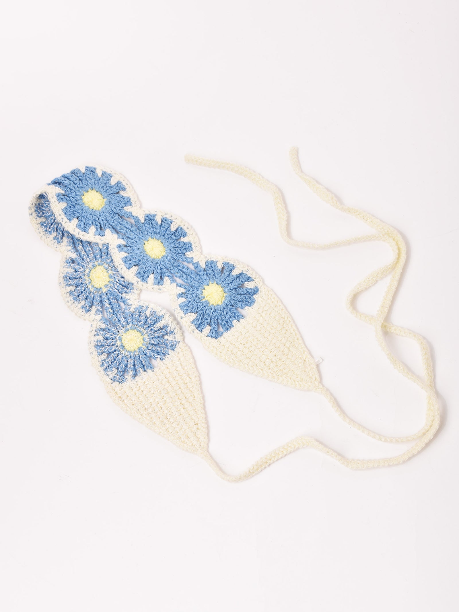2色展開】マーガレット柄 クロシェ ヘアバンド – 古着屋Top of the